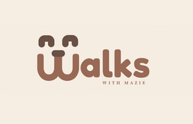 Walks with Mazie logo